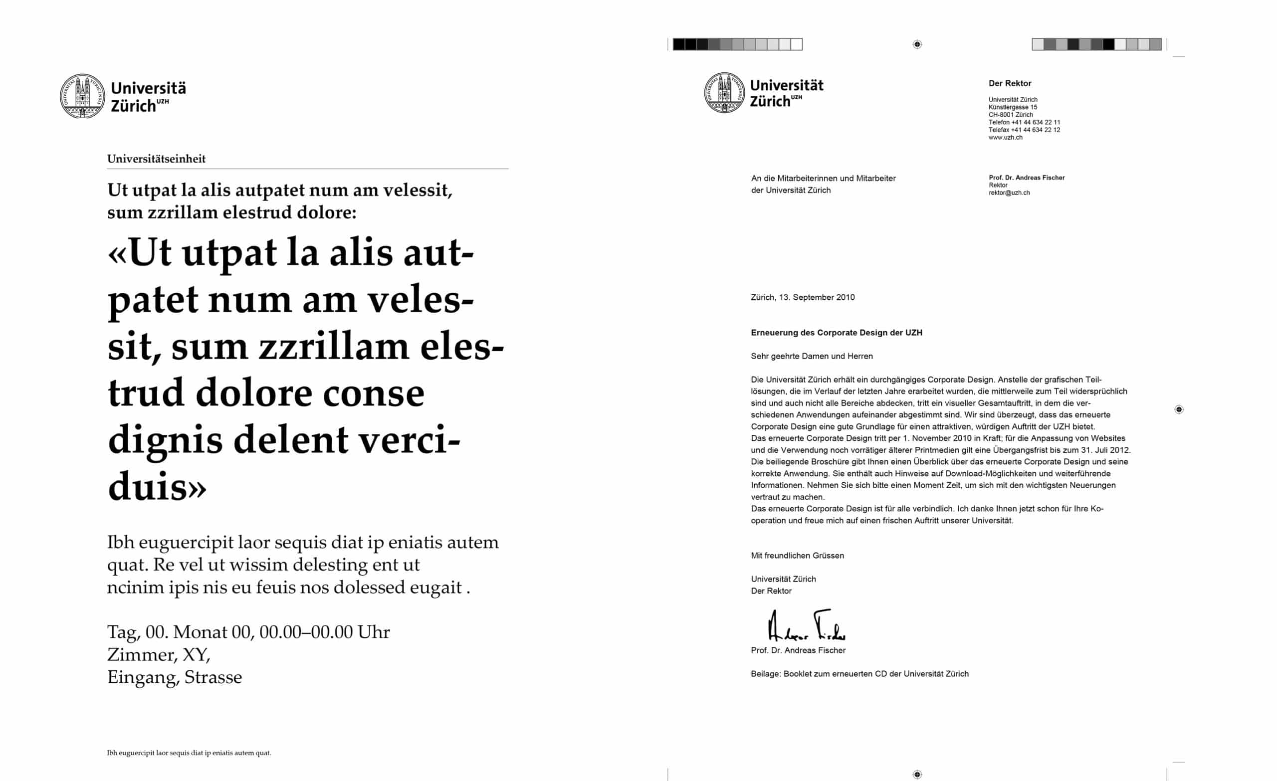 20 TBS UZH Universitaet Zuerich Briefschaft Anzeige Brief scaled