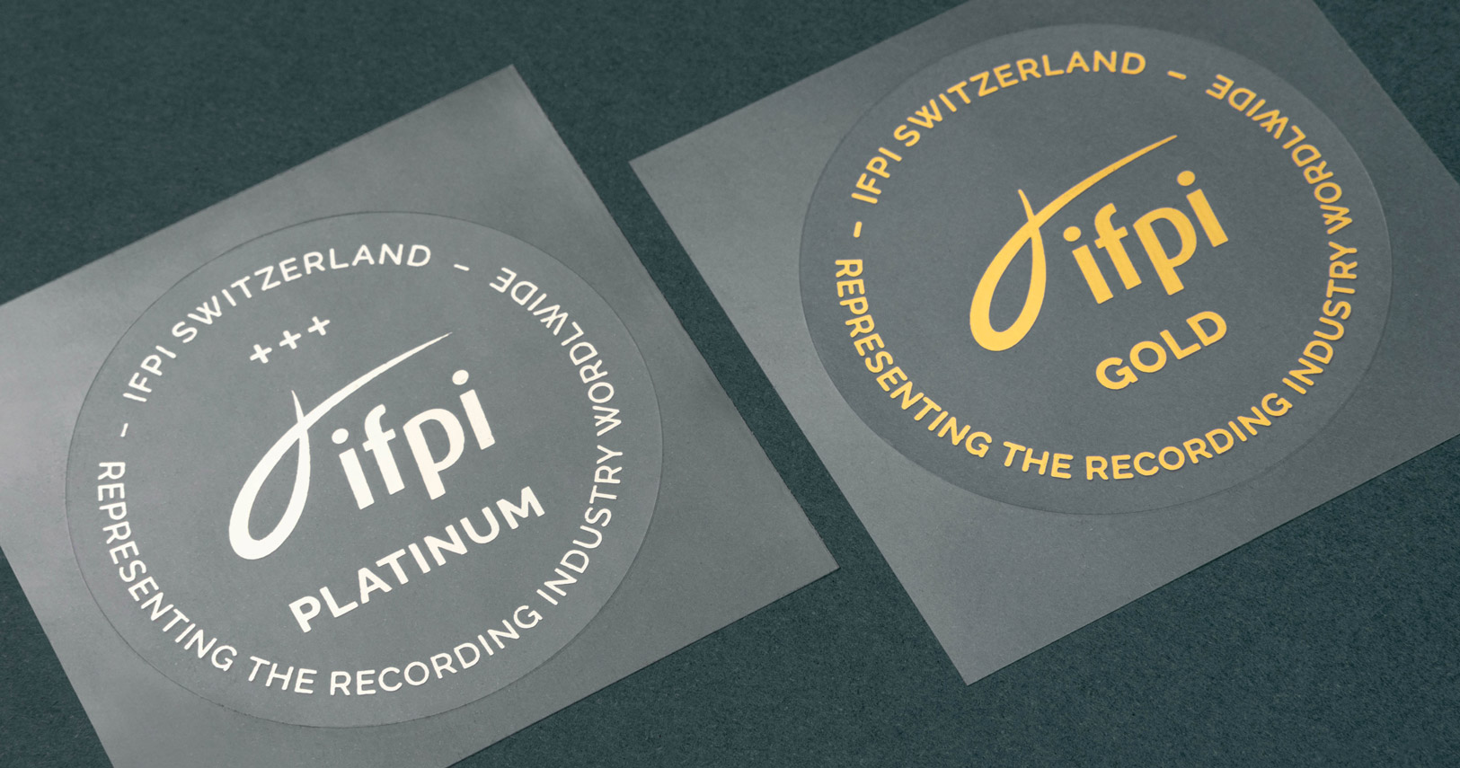 IFPI Gütesiegel Platinum und Gold Label